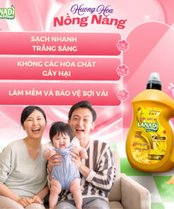 Nước giặt xả lanadi hương nồng nàn