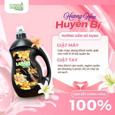 Nước Giặt Xả Lanadi Hương Huyền Bí