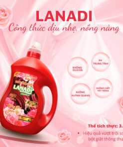 Nước giặt xả lanadi hương quyến rũ
